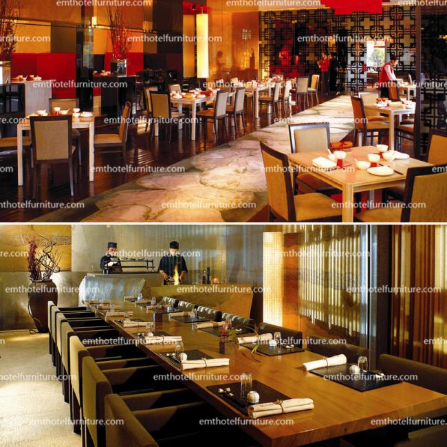 تصميم الضيافة فندق الطعام الأثاث مطعم طاولة وكرسي