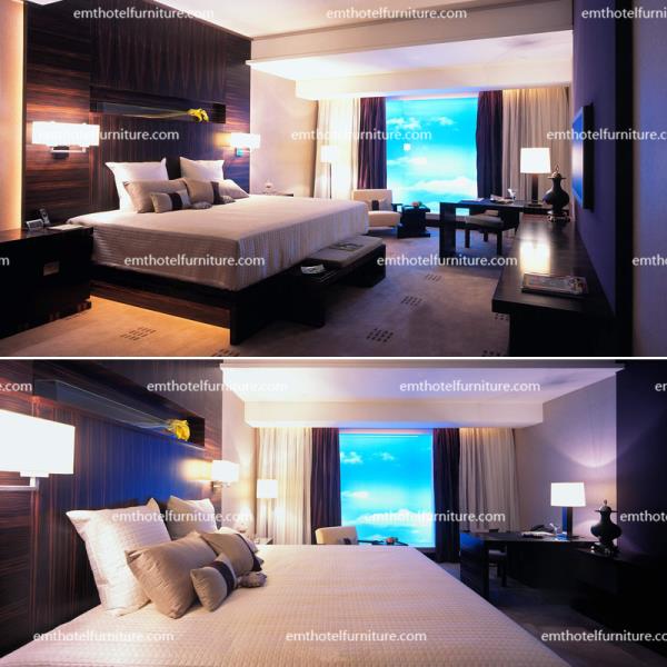 أثاث غرفة فندق Hopitality Design أثاث خشبي أفضل أثاث