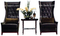 Console Wood Furniture High Back Chair لفندق Star