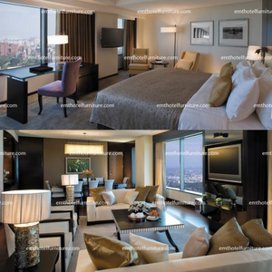 أثاث غرفة نوم فندق Shangri-la مورد أثاث عقد جناح الأعمال