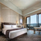 الضيافة تصميم أثاث الملك الخشب الصلب غرفة نوم استخدام الفندق